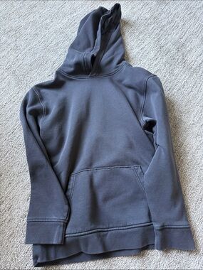 wonder nation girls Hooded Pullover Sweater - Charcoal Gray